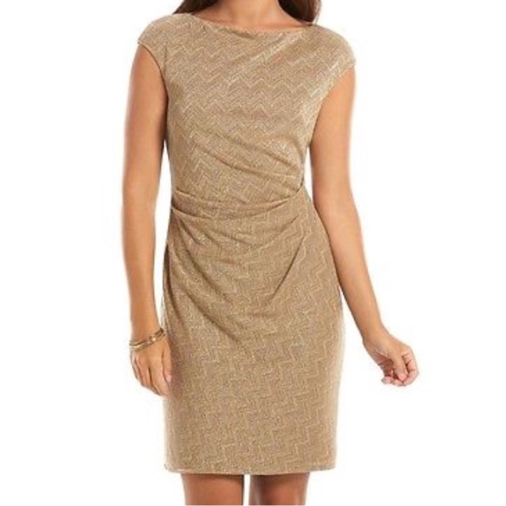 Elegant Gold Dress